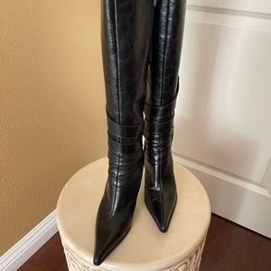 BeBe black Leather boots